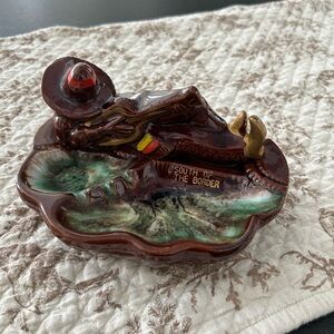 Vintage South of the Border Ceramic Ashtray